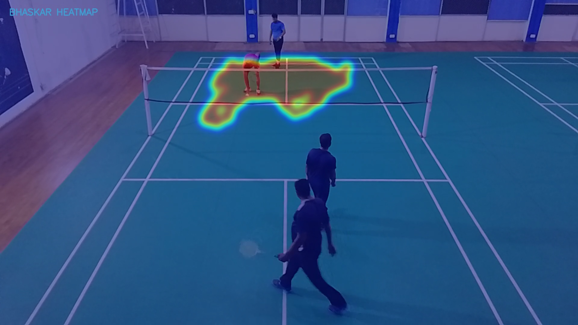 Bhaskar court heatmap